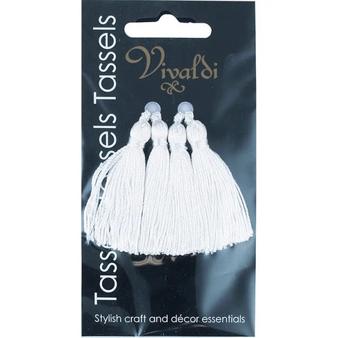 5cm Rayon Craft Tassels (available in 12 colours)